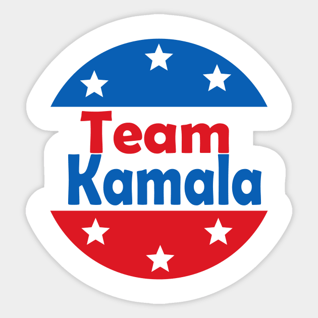 Team Kamala Sticker by moudzy